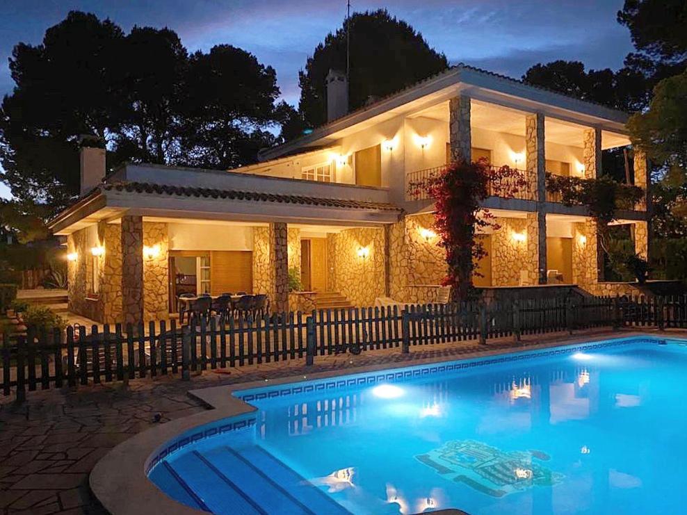 Villa Bella Cala Ла-Амеллья-де-Мар Экстерьер фото